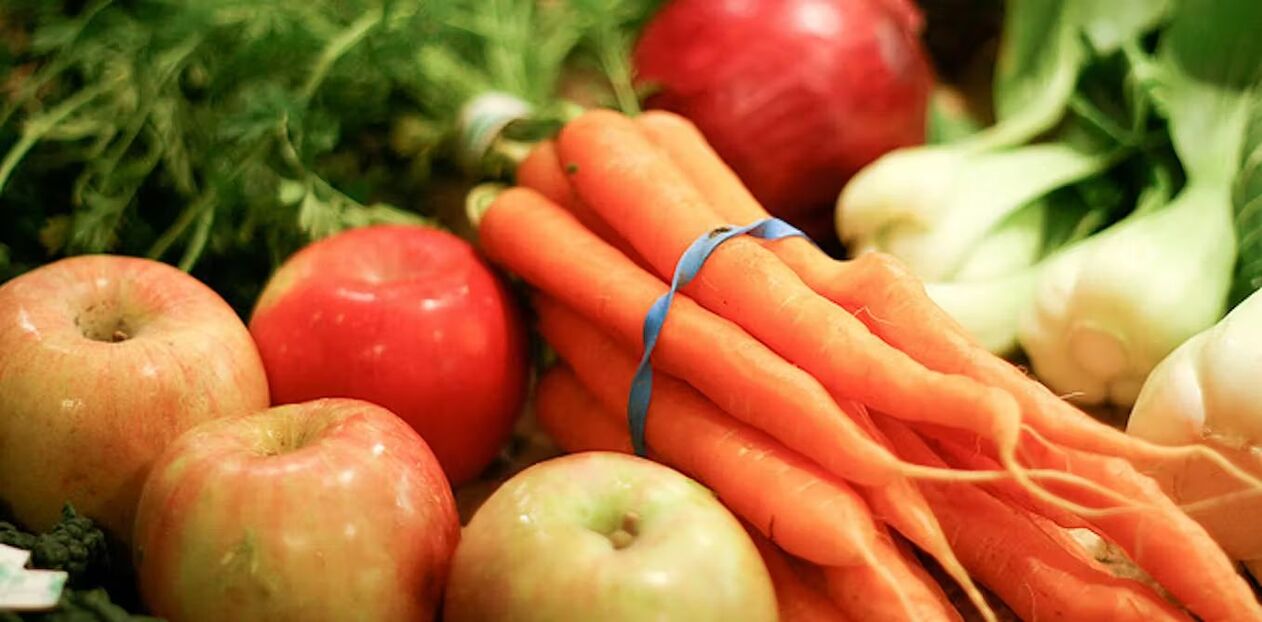 سبزیوں اور پھلوں میں وٹامن